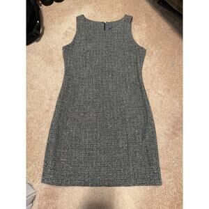 JCREW women’s tweed wool shift dress size 8